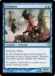 MTG - GOMAZOA - Zendikar(U) - Picture 1 of 1