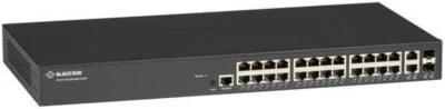 Conmutador Ethernet administrado de 26 puertos Gigabit caja negra modelo LGB1126A-R2 Foto 1 de 3