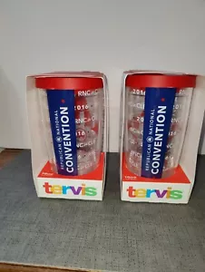 2 Tervis Tumblers 2016 National Republic Convention 16oz Made In USA-New-Read - Picture 1 of 7