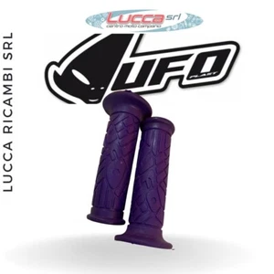 VASC06000 Coppia Manopole Scooter Senza Foro " UFO " Viola - Imagen 1 de 1