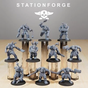 Orc Plagued Infantry Unit, Stationforge - Picture 1 of 7