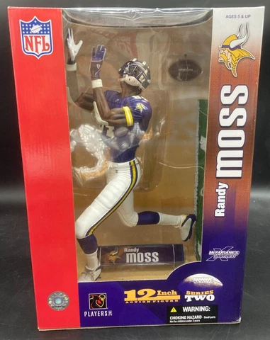 Randy Moss 12" McFarlane NFL Minnesota Vikings Cover
