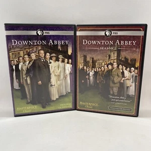 Downton Abbey Season 1 & 2 DVD PBS Original UK Edition Masterpiece Region 1 NTSC - Picture 1 of 5
