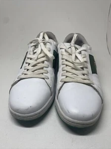Lacoste Carnaby Evo 0722 3 Sma Mens White Leather Lifestyle Sneakers Shoes 8.5 - Picture 1 of 11