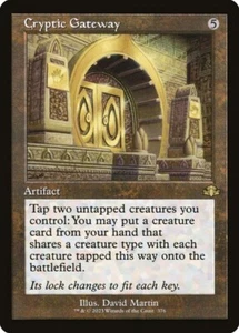 Cryptic Gateway RETRO - 376 - Raro - Dominaria Remasterizado DMR Magic The Gathering - Imagen 1 de 1