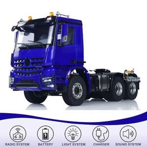 6X6 1/14 Radio Controlled Lorry Car Tractor Truck Model Battery RTR for TAMIYA - Picture 1 of 18