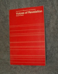 Voices Of Revelation, Modern Society & Culture, Deane, Instructr's Manual 1970 - Bild 1 von 1