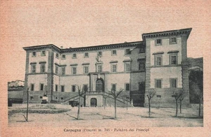 32-118) CARTOLINA CARPEGNA PALAZZO PRINCIPI VIAGGIATA - Picture 1 of 2