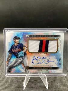 2024 Topps Inception - AJ Smith-Shawver Rookie Patch Auto Player Worn /200 - Picture 1 of 7
