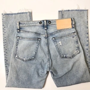 Rag and Bone Maya High Rise Ankle Straight Jeans Olsen Größe 25 Denim - Bild 1 von 11