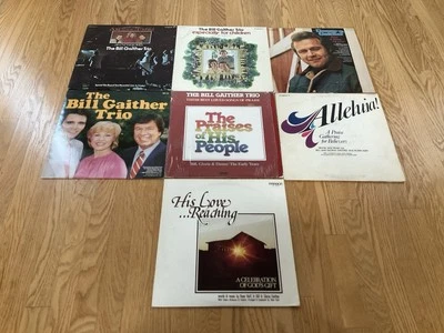 Lot Of 7 The Bill Gaither Trio Alleluia, Especially For Children, Live VG+ to NM - Image 1 of 4