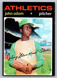 1971 Topps #523 John Odom Oakland Athletics - Picture 1 of 3