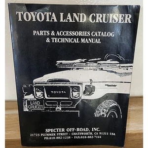 Specter Off Road Toyota Land Cruiser 1964 piezas acceso catálogo manual técnico - Imagen 1 de 15