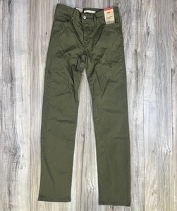 Levi’s 314 Shaping Straight Jeans In Green, Women’s Size 28x34, Brand New - Picture 1 of 8