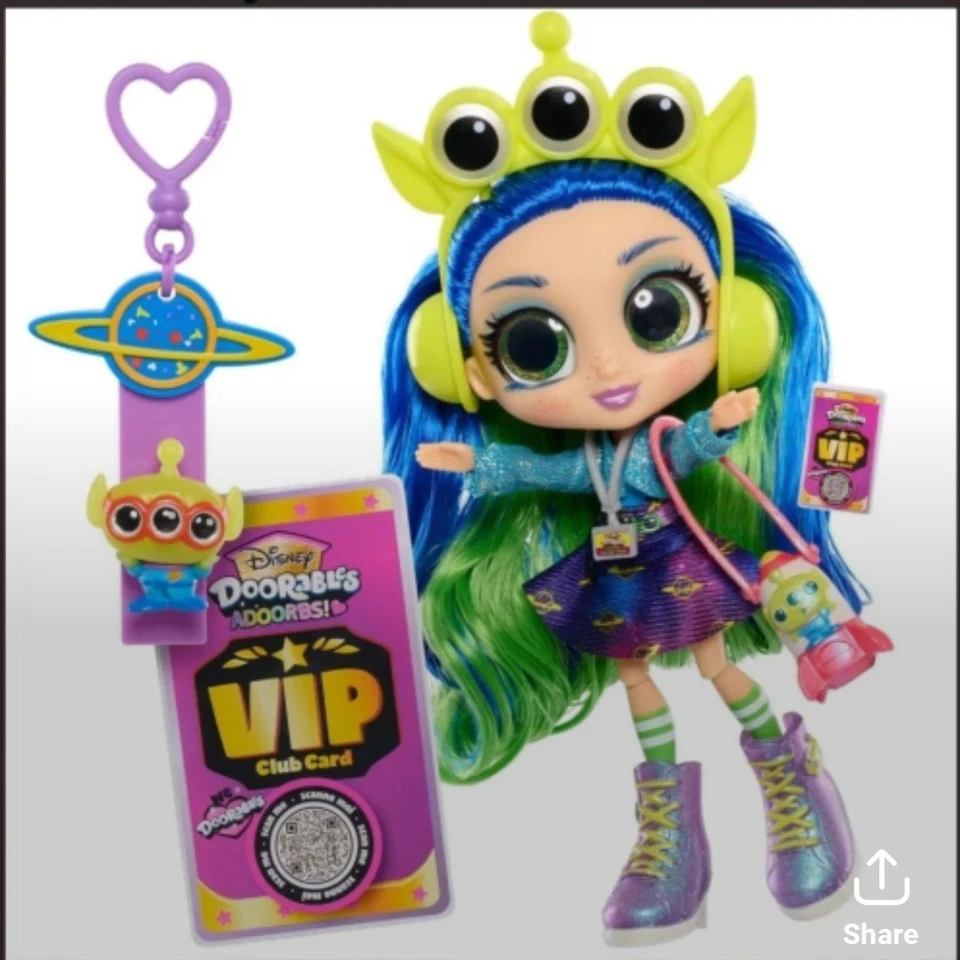 Doorables Hayden/Green Alien Disney Adoorbs Toy Story Superfan Foto 1 de 1