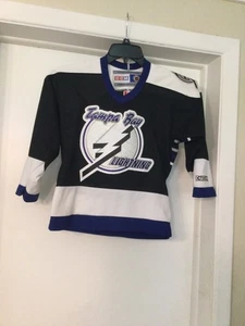 Tampa Baylightning CCM Officially Licensed Vintage Jersey Youths - Picture 1 of 8