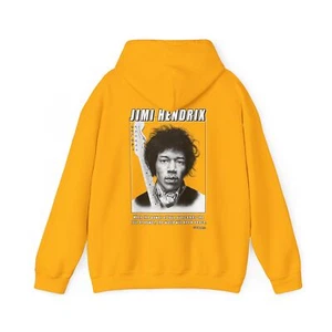 Jimi Handrix Unisex Mezcla Pesada Sudadera con Capucha, Sudadera, Estampado Artístico, Camiseta, Camiseta, Regalo - Imagen 1 de 12