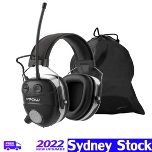 Mpow Bluetooth Headphones Noise Reduction Hearing Protection Safety Ear Muffs AU - Picture 1 of 9