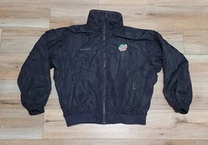 Columbia Mountain Dew XL Jacket Black Full Zip Rare Vintage Outdoor Coat - Picture 1 of 8