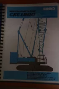Kobelco CKE1800 Information Manual - Bild 1 von 3