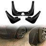 Splash Guards Mud Flaps Fender Mudguards Fit Tesla Model 3 2017-2019 Black 4PCs