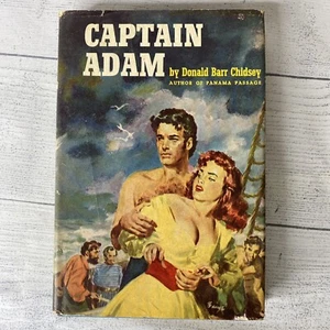 CAPTAIN ADAM Donald Barr Chidsey 1953 Hardcover w/ DJ - Imagen 1 de 6