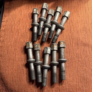 10 Wheel Lug Bolts Mercedes MB SEL SEC W123 W126 And More - Bild 1 von 1