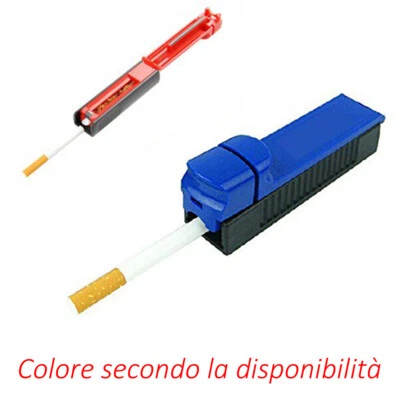 Macchinetta riempi tubi sigarette riempitubi tabacco rollare facile portatile - Immagine 1 di 2