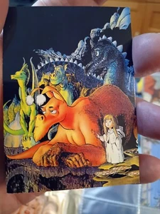 Comic Images Medallion Card Bone - Picture 1 of 1