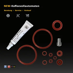 Juego de juntas para unidad de caldo y válvula de drenaje Jura Krups AEG cafetera automática - Imagen 1 de 40