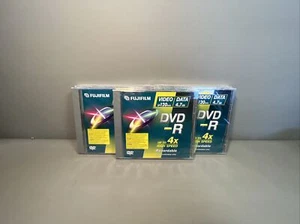 Fujifilm | DVD-R 4,7GB / 120min | beschreibbar Neu 5 Stück | #W5 - Bild 1 von 3