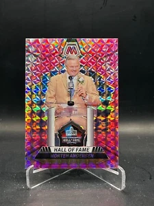 2024 Mosaico Salón de la Fama Morten Anderson Rosa Camuflaje Mosaico Prizm #294 - Imagen 1 de 2