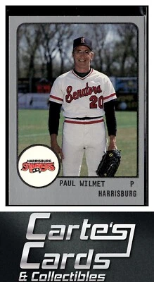 Paul Wilmet 1988 ProCards #852 Harrisburg Senators - Image 1 of 2