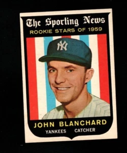 1959 Topps # 117 John Blanchard NM - Picture 1 of 2