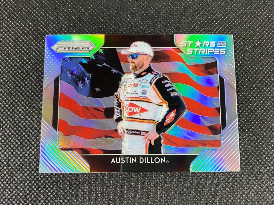 2019 Panini Prizm Stars and Stripes Prizms #5 Austin Dillon - Image 1 of 1