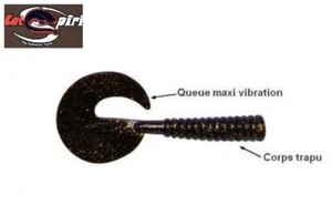 Leurre souple Cat Spirit Ondulia 18cm motor oil à l'unité