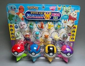 Pokemon A Paldean Adventure Set, 12 Pokemon Figures and 4 Pokeball Toys, Pikachu - Picture 1 of 12