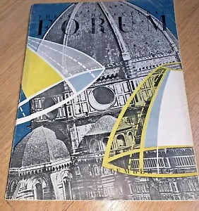 Sep 1945 ARCHITECTURAL FORUM Mag University of Oklahoma / Switzerland / Detroit - Foto 1 di 12