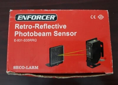 SECO-LARM Enforcer Retro-Reflective Photobeam Sensor E-931-S35RRQ  - Image 1 of 4