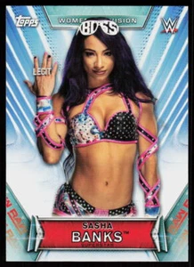2019 Topps WWE Women's Division Sasha Banks #14 WRESTLING WWE - Picture 1 of 2