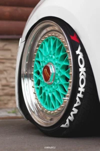 Tire Lettering YOKOHAMA 1.00" permanent 8pcs 14"-24" Tyre Sticker Kit 4 TIRES - Picture 1 of 3