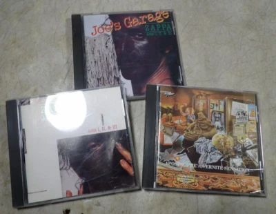 Frank Zappa Joe's Garage Apostrophe'/Overnite Sensation 3 CDs - Imagem 1 de 4