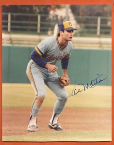 Type 1 One of a Kind Paul Moliter 8x10 Autgrahped Photo - 1983 Memorial Stadium - Picture 1 of 1