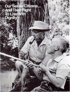 Volante de voto senior de George McGovern para presidente - Imagen 1 de 1