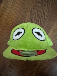 Kermit The Frog Baseball Cap Hat The Muppets Studios Jim Henson Green Hat SZ M - Picture 1 of 1