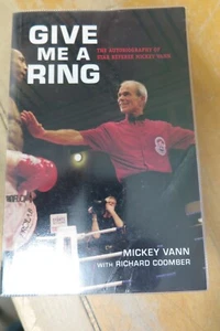 BOXING BOOK - GIVE ME A RING by MICKEY VANN - PAPERBACK 2003 - Picture 1 of 3