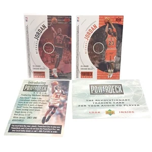 Michael Jordan 1998 UD Power Deck Audio Cards lot. Awesome lot. Pre-owned - Picture 1 of 9