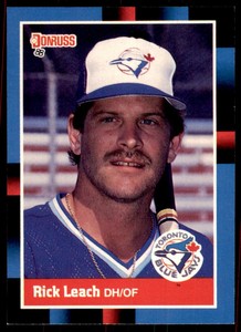 1988 Donruss Rick Leach Baseball Cards #518