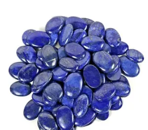 10000 Ct/ 2 Kg Blue Lapis Lazuli Natural Cabochon Mixed Shape Lot Loose Gemstone - Picture 1 of 6