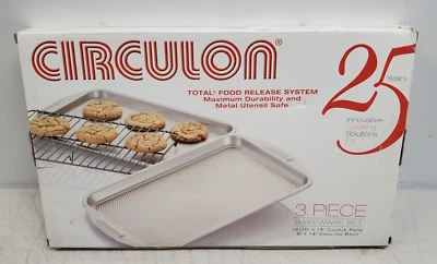 Circulon Bakeware 3 Piece Set Kitchen Cookware - Image 1 of 4